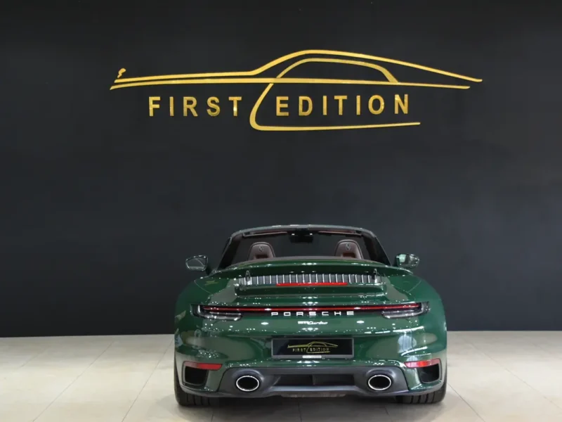 2021 Porsche Carrera / 911 Turbo 6 Cylinders Petrol Engine Green Tan Coupe GCC Pristine Condition