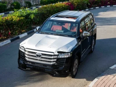 2026 Toyota Land Cruiser GXR 3.5 Litres Twin‑Turbo V6 Engine Black Red SUV GCC