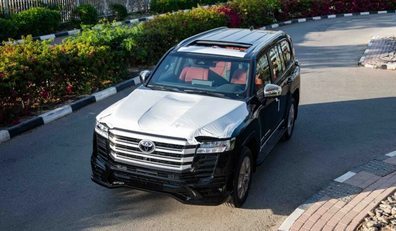 2026 Toyota Land Cruiser GXR 3.5 Litres Twin‑Turbo V6 Engine Black Red SUV GCC