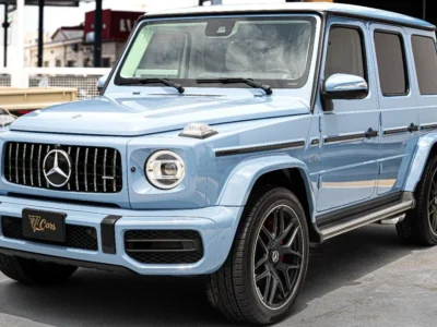 2020 Mercedes-Benz G 63 AMG Std 4.0L V8 AMG Bi-Turbo Petrol Engine Blue Beige SUV