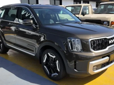 2023 KIA TELLURIDE GX 3.8 L V6 Gasoline Direct Injection Brown Black SUV GCC Specs