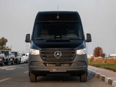 2026 Mercedes-Benz Sprinter 519 Extra Long 2.0L 4-Cylinder Turbo Diesel Black Van