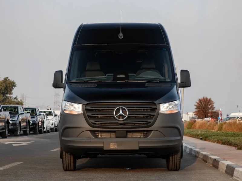 2026 Mercedes-Benz Sprinter 519 Extra Long 2.0L 4-Cylinder Turbo Diesel Black Van