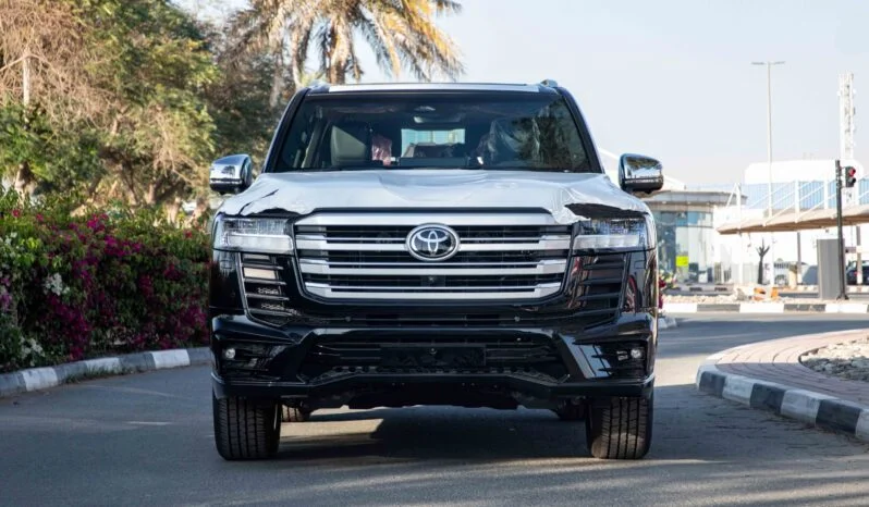2026 Toyota Land Cruiser GXR 3.5 Litres Twin‑Turbo V6 Engine Black Red SUV GCC