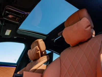 2025 Mercedes-Benz S 580 4.0 Litres Twin-Turbo V8 Petrol Engine Black Tan Sedan