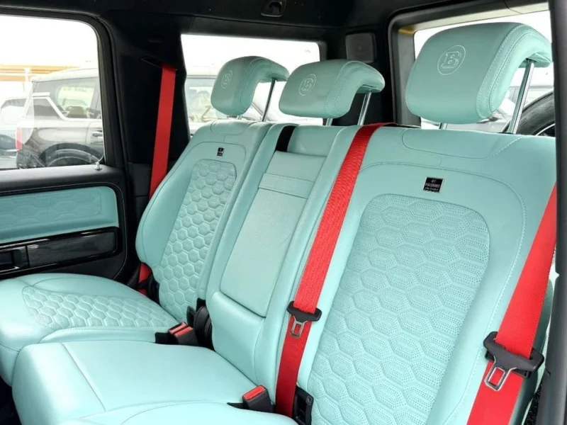 2025 Mercedes-AMG G 63 BRABUS 800 4.0L Bi-Turbo V8 Engine Black Turquoise SUV GCC