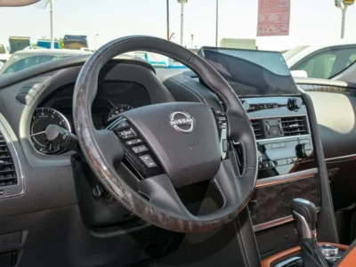 2024 NISSAN PATROL LE PLATINUM 5.6 Litres 8 Cylinders Engine Black Orange SUV