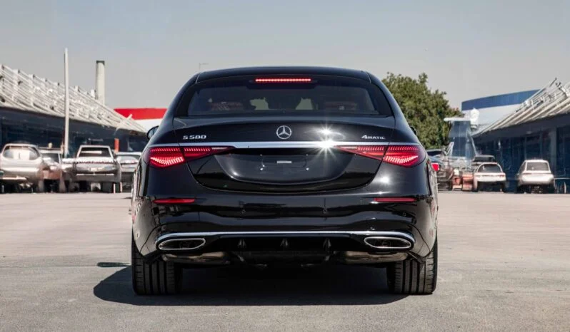 2025 Mercedes-Benz S 580 4.0 Litres Twin-Turbo V8 Petrol Engine Black Tan Sedan