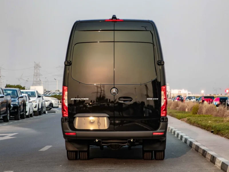 2026 Mercedes-Benz Sprinter 519 Extra Long 2.0L 4-Cylinder Turbo Diesel Black Van