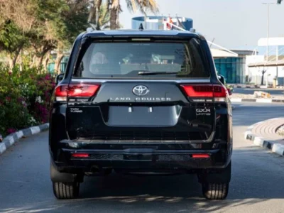 2026 Toyota Land Cruiser GXR 3.5 Litres Twin‑Turbo V6 Engine Black Red SUV GCC