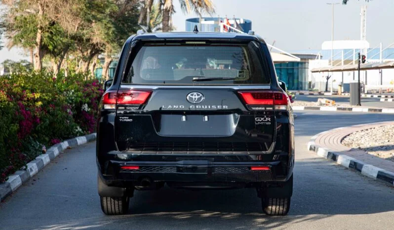 2026 Toyota Land Cruiser GXR 3.5 Litres Twin‑Turbo V6 Engine Black Red SUV GCC
