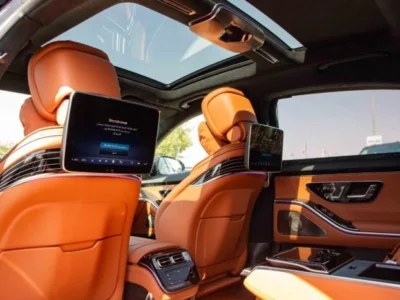2025 Mercedes-Benz S 580 4.0 Litres Twin-Turbo V8 Petrol Engine Black Tan Sedan