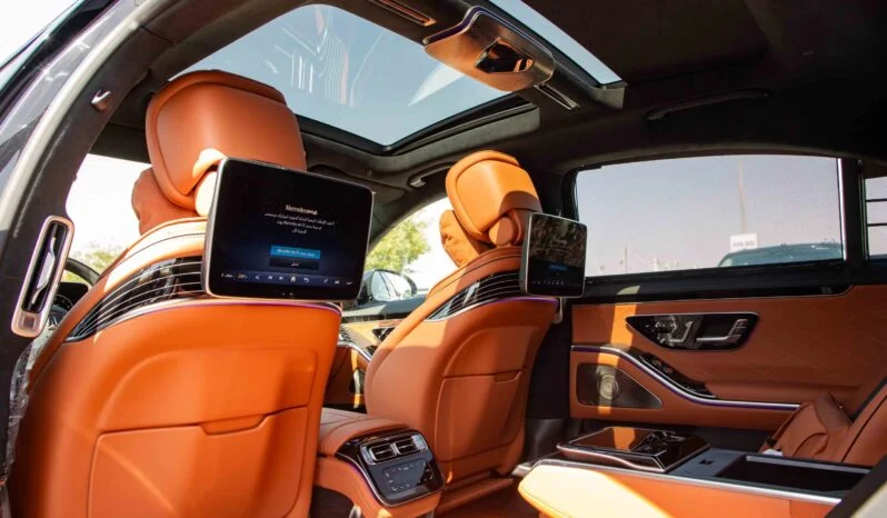 2025 Mercedes-Benz S 580 4.0 Litres Twin-Turbo V8 Petrol Engine Black Tan Sedan