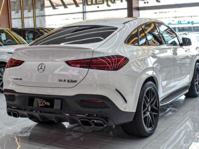 2024 Mercedes-Benz GLE 63S 4MATIC+ 4.0L Bi-Turbo V8 Petrol Engine White Red SUV
