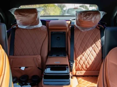 2025 Mercedes-Benz S 580 4.0 Litres Twin-Turbo V8 Petrol Engine Black Tan Sedan