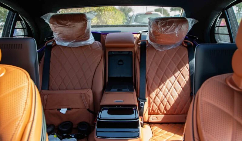 2025 Mercedes-Benz S 580 4.0 Litres Twin-Turbo V8 Petrol Engine Black Tan Sedan