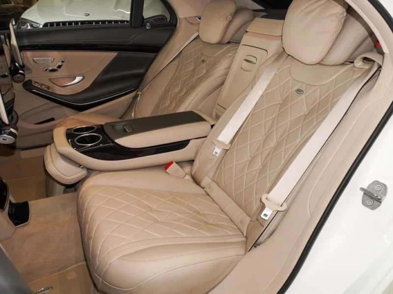 2018 Mercedes-Benz S560 4.0L Bi-Turbo V8 Petrol Engine White Beige Sedan GCC