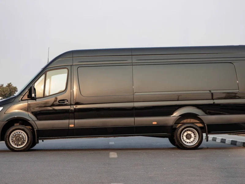 2026 Mercedes-Benz Sprinter 519 Extra Long 2.0L 4-Cylinder Turbo Diesel Black Van