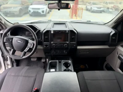 2018 Ford F-Series Pickup Base 6 Cylinders Petrol Engine White Black Pickup Truck