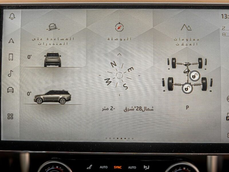 2024 Land Rover RANGE ROVER VOGUE HSE P530 4.4L V8 Engine Black Tan SUV
