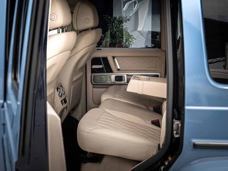 2020 Mercedes-Benz G 63 AMG Std 4.0L V8 AMG Bi-Turbo Petrol Engine Blue Beige SUV