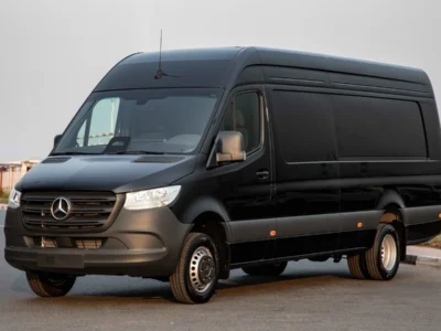 2026 Mercedes-Benz Sprinter 519 Extra Long 2.0L 4-Cylinder Turbo Diesel Black Van