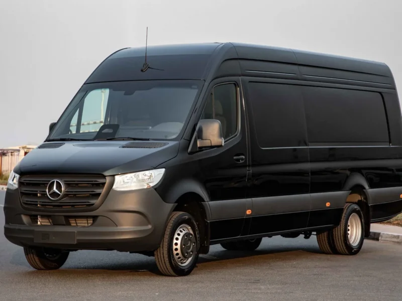 2026 Mercedes-Benz Sprinter 519 Extra Long 2.0L 4-Cylinder Turbo Diesel Black Van