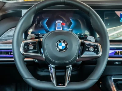 2026 BMW 740i M SPORT 3.0 Litres 6 Cylinders Engine Grey Red Sedan GCC Specs