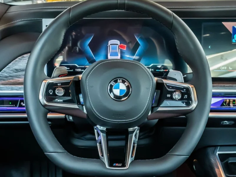 2026 BMW 740i M SPORT 3.0 Litres 6 Cylinders Engine Grey Red Sedan GCC Specs
