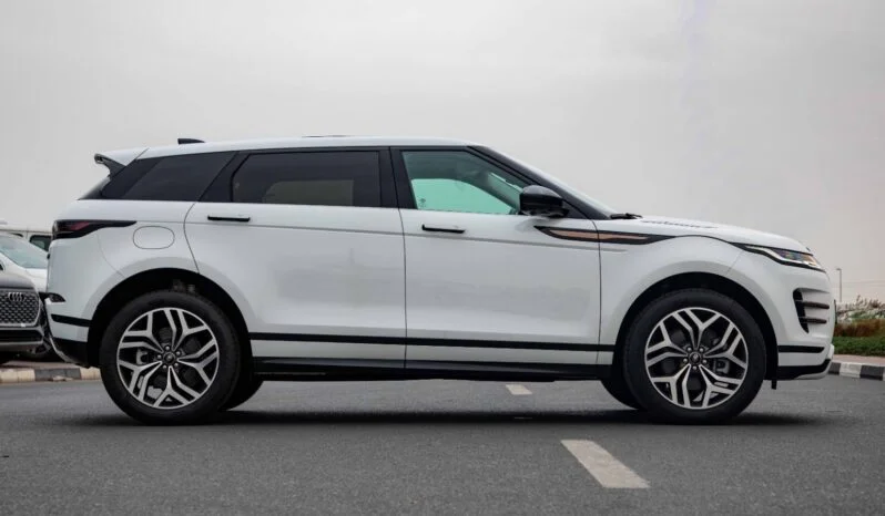 2025 Land Rover Range Rover Evoque Dynamic 2.0L Turbocharged 4 Cylinders White Red SUV