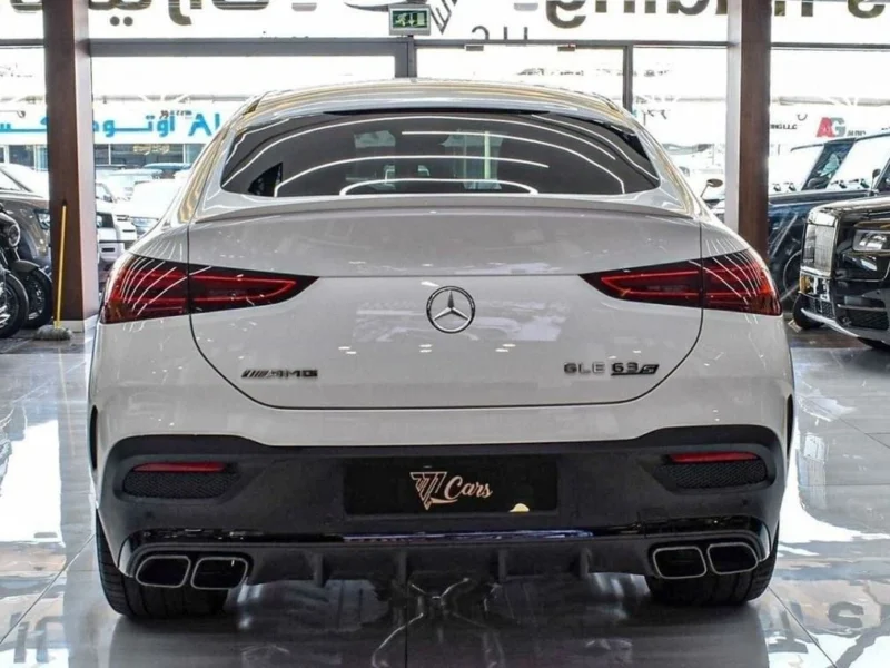 2024 Mercedes-Benz GLE 63S 4MATIC+ 4.0L Bi-Turbo V8 Petrol Engine White Red SUV