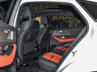 2024 Mercedes-Benz GLE 63S 4MATIC+ 4.0L Bi-Turbo V8 Petrol Engine White Red SUV