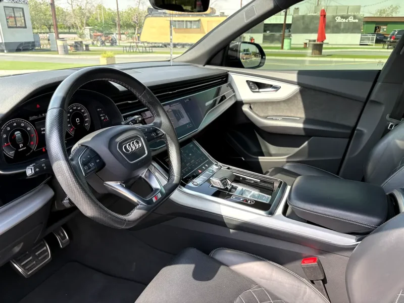 2021 Audi Q8 55 TFSI quattro S line Black Edition 6 Cylinders Petrol Engine Black SUV GCC