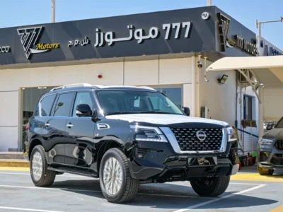 2024 NISSAN PATROL LE PLATINUM 5.6 Litres 8 Cylinders Engine Black Orange SUV
