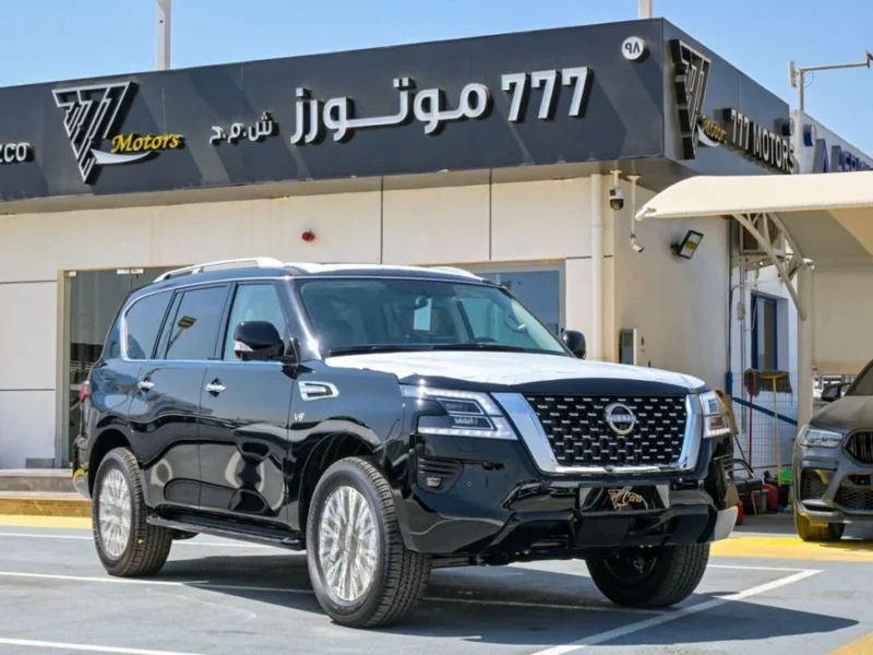 2024 NISSAN PATROL LE PLATINUM 5.6 Litres 8 Cylinders Engine Black Orange SUV