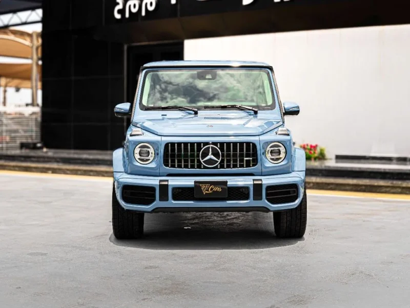 2020 Mercedes-Benz G 63 AMG Std 4.0L V8 AMG Bi-Turbo Petrol Engine Blue Beige SUV