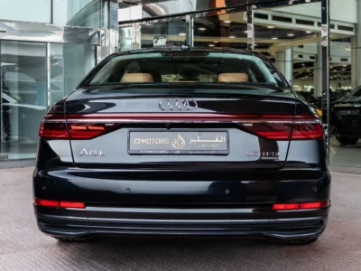 2026 Audi A8 L 55 TFSI Quattro 3.0L Turbocharged V6 Engine Black Tan Sedan GCC