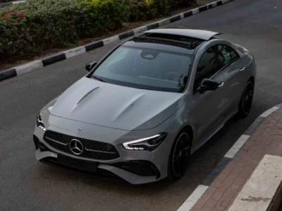 2026 Mercedes-Benz CLA200 1.3 Litres Turbo 4 Cylinders Petrol Engine Grey Black Sedan