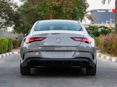 2026 Mercedes-Benz CLA200 1.3 Litres Turbo 4 Cylinders Petrol Engine Grey Black Sedan