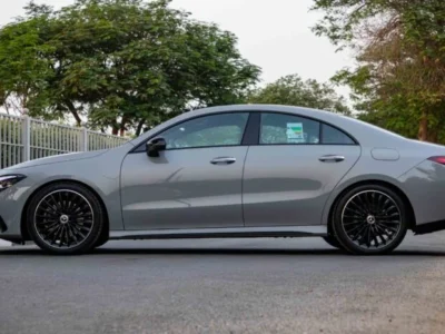 2026 Mercedes-Benz CLA200 1.3 Litres Turbo 4 Cylinders Petrol Engine Grey Black Sedan