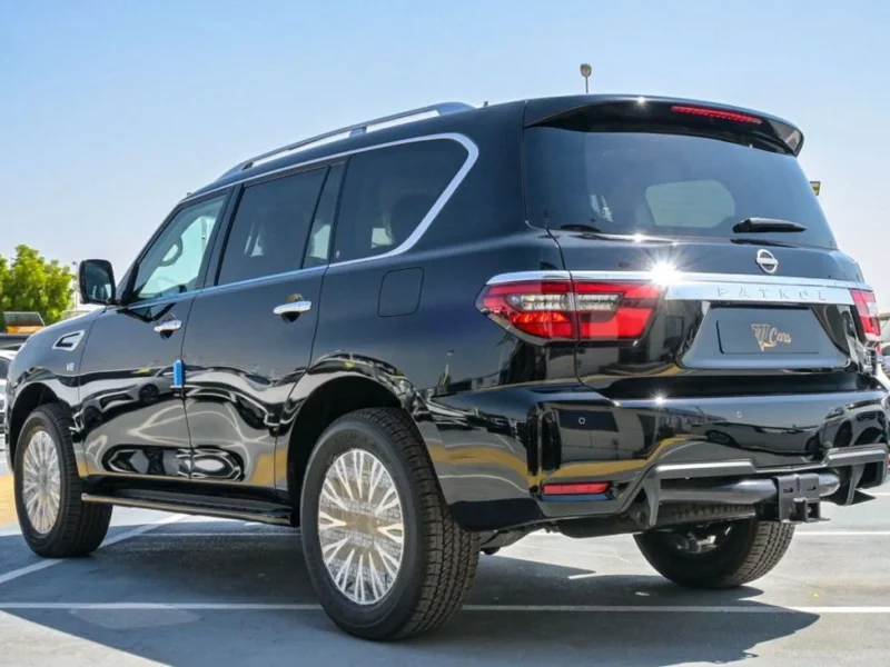 2024 NISSAN PATROL LE PLATINUM 5.6 Litres 8 Cylinders Engine Black Orange SUV