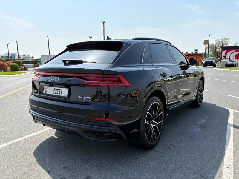 2021 Audi Q8 55 TFSI quattro S line Black Edition 6 Cylinders Petrol Engine Black SUV GCC