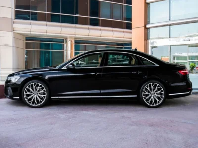 2026 Audi A8 L 55 TFSI Quattro 3.0L Turbocharged V6 Engine Black Tan Sedan GCC