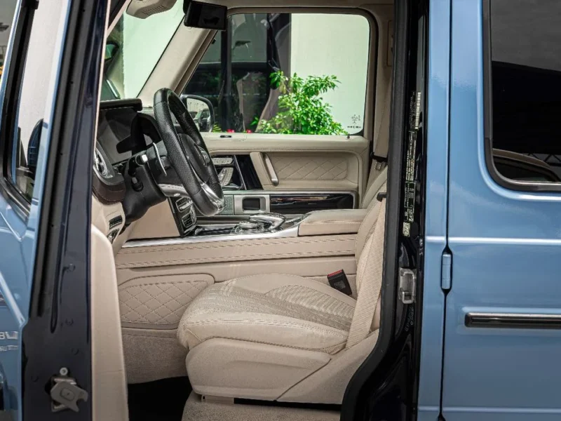 2020 Mercedes-Benz G 63 AMG Std 4.0L V8 AMG Bi-Turbo Petrol Engine Blue Beige SUV