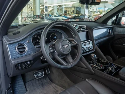 2023 Bentley Bentayga S Hybrid 3.0-liter Turbocharged V6 Engine Grey Black SUV
