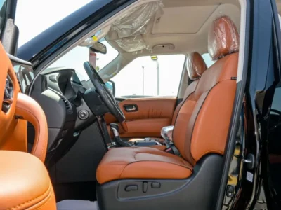 2024 NISSAN PATROL LE PLATINUM 5.6 Litres 8 Cylinders Engine Black Orange SUV