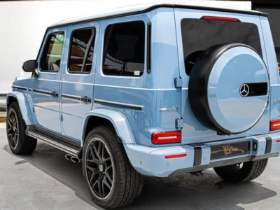 2020 Mercedes-Benz G 63 AMG Std 4.0L V8 AMG Bi-Turbo Petrol Engine Blue Beige SUV