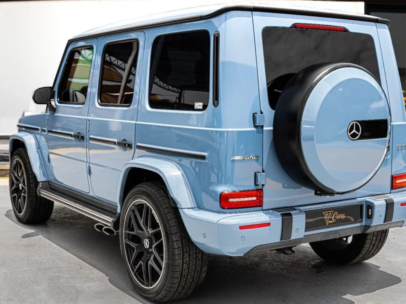 2020 Mercedes-Benz G 63 AMG Std 4.0L V8 AMG Bi-Turbo Petrol Engine Blue Beige SUV