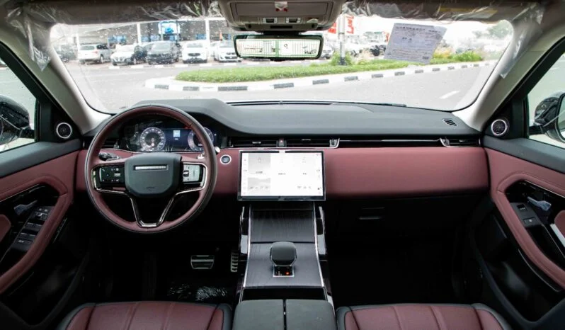2025 Land Rover Range Rover Evoque Dynamic 2.0L Turbocharged 4 Cylinders White Red SUV