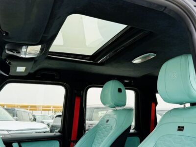 2025 Mercedes-AMG G 63 BRABUS 800 4.0L Bi-Turbo V8 Engine Black Turquoise SUV GCC